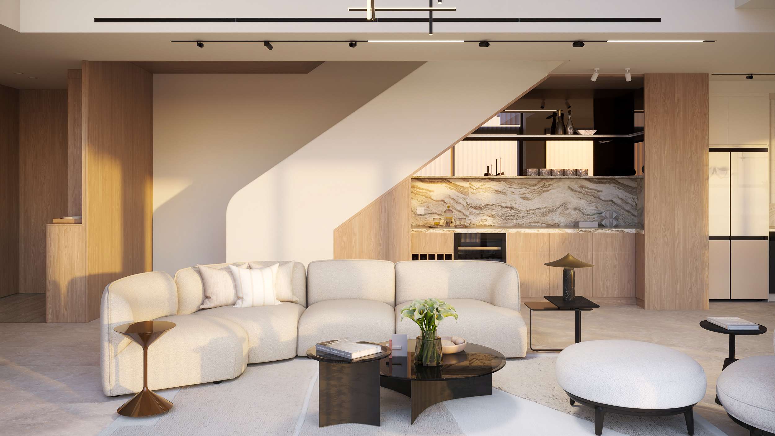Phối cảnh nhà mẫu Penthouse